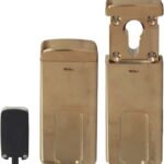 Defender magnetico mg310 disec f.sagom mm 110x55 ottone lucido