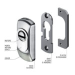 Defender sg15 disec foro sagom. mm 70x30 inox satinato h.mm 7/12
