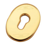 Mostrina porta blindata imbutita 95416 mottura f.sagom ottone mm 65x90
