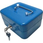 Cassetta portavalori effe  acciaio verniciato chiavi 2 cm 15x12x8