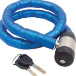 Antifurto cavo blindato bici-moto 81903 ilsa acciaio mm 23 cm 100