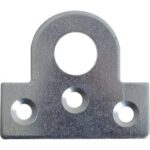 Occhiolo portalucchetto zincato s.mm 1,8 mm 56x48,5 foro mm 16 cf=pz 100