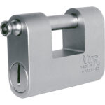 Lucchetto antiscasso monolith viro acciaio carbonitrurato chiavi 2 mm 87