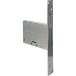 Serratura metallo infilare 661 iseo b.q zinc f.mm 25 dm m4 h.mm 82 e.mm 60