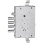 Serratura metallo applicare 608-f1 iseo dm m4 tripl+scr ip.mm 28 e.mm 63 dx/sx (cisa)