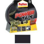 Nastro alta resistenza power tape pattex nero mm 50 ml 10