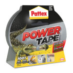 Nastro alta resistenza power tape pattex grigio mm 50 ml 25