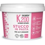 Stucco pasta interno esterno k200 k2 rasaben kg 1 alti spessori