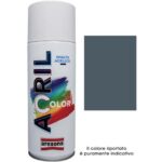 Smalto spray acril color arexons grigio ferro ral 7011 ml 400