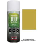 Smalto spray 100% acrilico metallizzante arexons oro ricco pallido ml 400