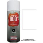 Smalto spray 100% acrilico alte temperat arexons bianco ml 400