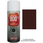 Smalto spray 100% acrilico alte temperat arexons marrone ml 400