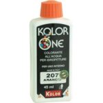 Colorante acqua kolorone 207 arancio ml 45