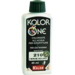 Colorante acqua kolorone 210 verde scuro ml 45