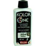 Colorante acqua kolorone 204 nero ml 45