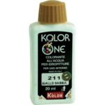 Colorante acqua kolorone 211 giallo sabbia ml 20