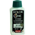Colorante acqua kolorone 215 verde medio ml 20