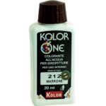 Colorante acqua kolorone 212 marrone ml 20