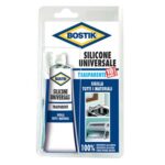 Silicone acetico in tubetto bostik trasparente ml 60