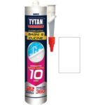Silicone acetico bagni e cucine tytan bianco rapido ml 280