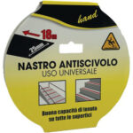 Nastro antisdrucciolo adesivo nero h.mm 25 mt 18