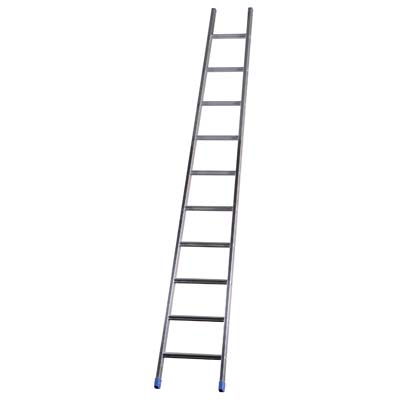 SCALA TRAPEZOIDALE PEDATA LARGA AGRIL MARCHETTI ALLUMINIO H.CM 440 PIOLI 15