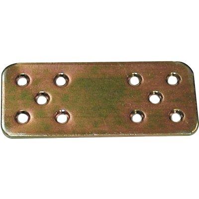 GIUNZIONE GAZEBO PESANTE DRITTA 789 ZINCATA GIALLA S.MM 2,5 MM  90X40