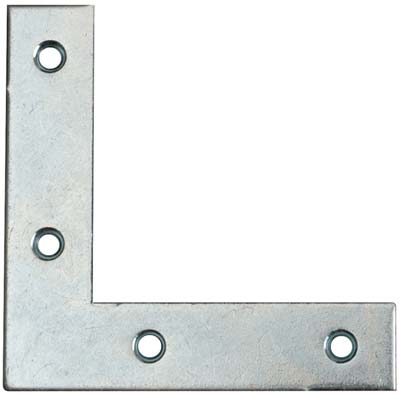 SQUADRETTA PESANTE ZINCATA S.MM 2 CM 16X16X1,8 CF=PZ 50
