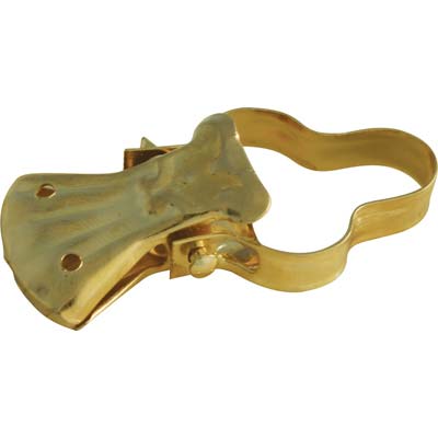 PINZA BAROCCO X ANELLO TENDA ACCIAIO OTTONATO + ARCO