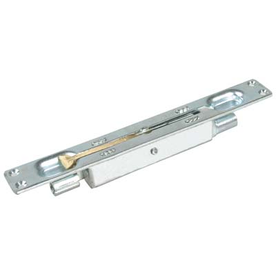 PALETTO INCASSO DOPPIA LEVA OTTONE 422 IBFM ZINCATO M8 MM 24X196X25