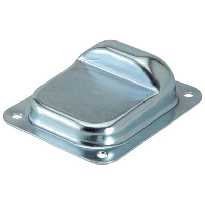 BATTENTE ARRESTO CANCELLO A FISSARE 380F COMBI ZINCATO MM 130X160