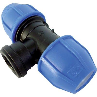 TEE A COMPRESSIONE FILETTO FEMMINA PN16 MM 40X1"F