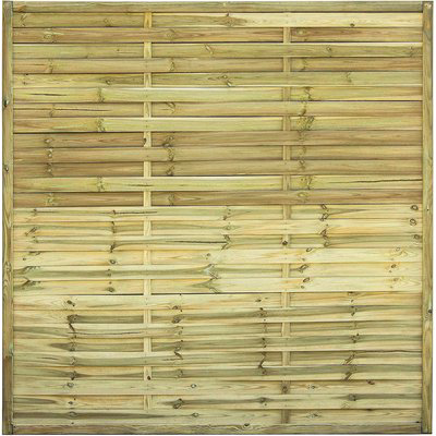 PANNELLO FRANGIVENTO/FRANGIVISTA LEGNO EURO PINO IMPREGNATO CORNICE MM 45X30 CM 180X180