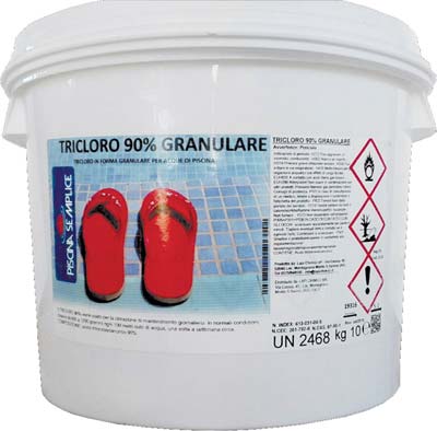 TRICLORO X PISCINA GRANULARE LAPI POLVERE KG 10