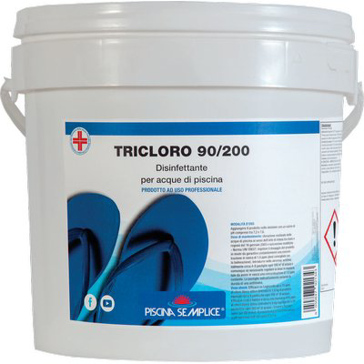 TRICLORO X PISCINA PASTIGLIE LAPI KG  5=25XGR 200