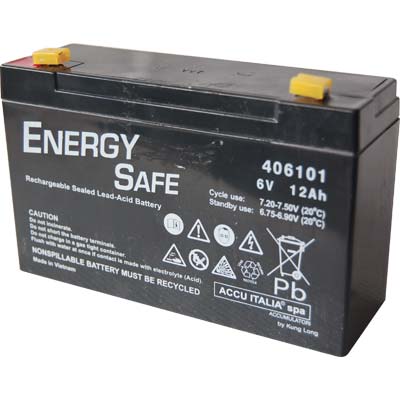 BATTERIA POMPA SERENA ITALDIFRA VOLT 6 AH 12 N¬∞ 10