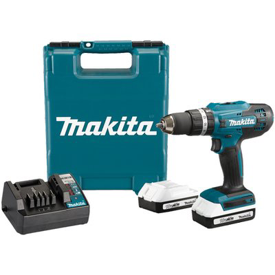 TRAPANO AVVIT PERCUS BATTERIA HP488D006 MAKITA VOLT 18X2 AH 2,0