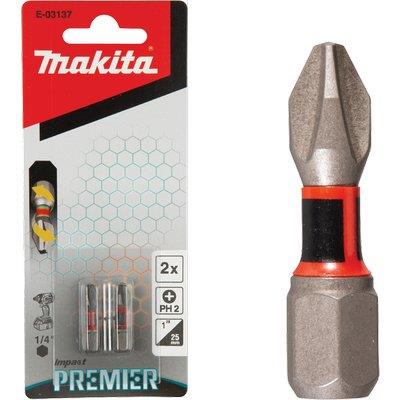 INSERTO CROCE PHILLIPS X AVVITATORE IMPULSI MAKITA PHXMM 2X25 CF=PZ 2