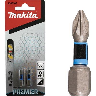 INSERTO CROCE POZIDRIV X AVVITATORE IMPULSI MAKITA PZXMM 1X25 CF=PZ 2