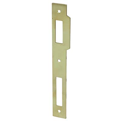 CONTROPIASTRA X SERRATURA PATENT 040P BONAITI F.MM 22 B.QUADRO OTTONATO