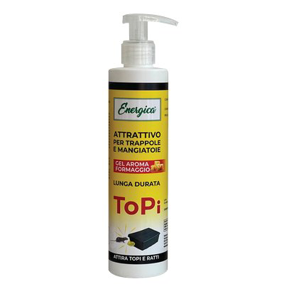 ATTRATTIVO TOPI GEL ENERGICA FORMAGGIO ML 150