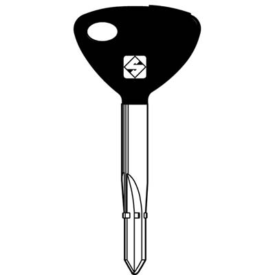 CHIAVE A CROCE YALE XY1P SILCA ACCIAIO NICHELATO