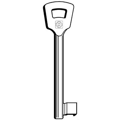 CHIAVE PATENT 6NFH5L SILCA OTTONE