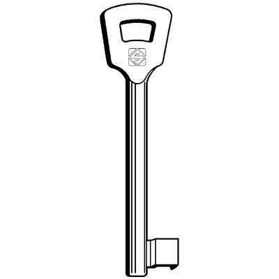 CHIAVE PATENT 6NFH4L SILCA OTTONE