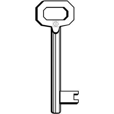 CHIAVE PATENT 5006C SILCA OTTONE