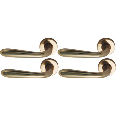 MEZZA MANIGLIA GOCCIA OTTONE ZAMA OTTONE LUCIDO Q8 SX CF=PZ 4