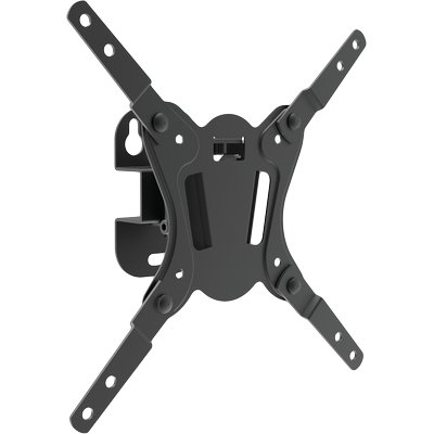 SUPPORTO TV PIATTA BR LED 8 BRAVO ACCIAIO VERNICIATO NERO 13"/42" KG 15
