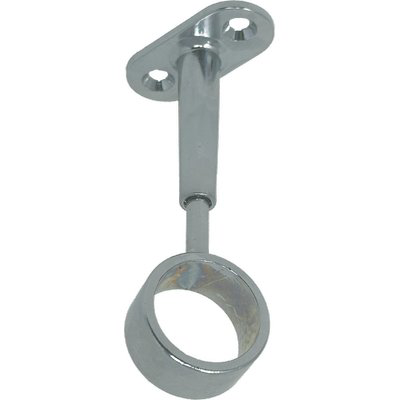 REGGITUBO ARMADIO TONDO REGOLABILE CENTRALE ZAMA CROMATO H.MM 62/102 TUBO MM 18