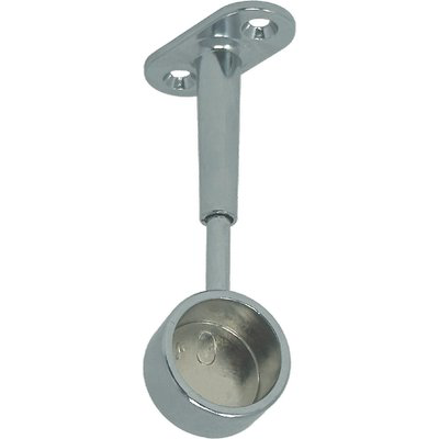 REGGITUBO ARMADIO TONDO REGOLABILE FINALE ZAMA CROMATO H.MM 62/102 TUBO MM 18