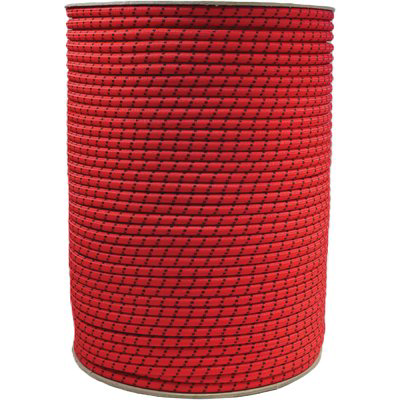 CORDA ELASTICA IN BOBINA ROSSA MM  8 MT 100